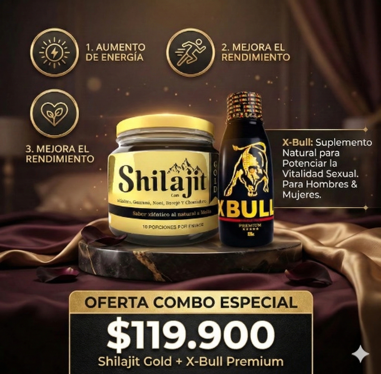 Shilajit + Xbull