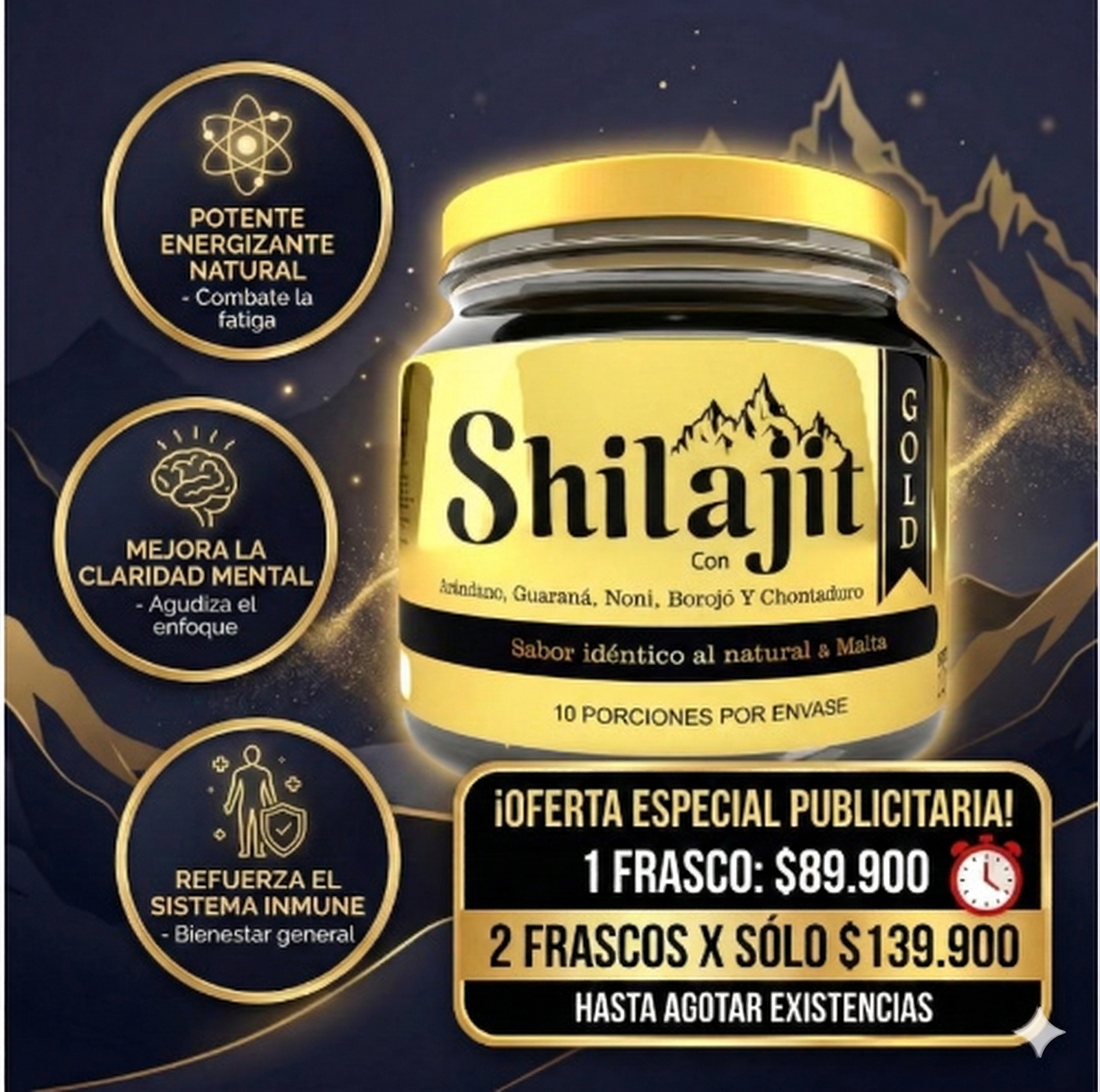 Shilajit Dueto Gold